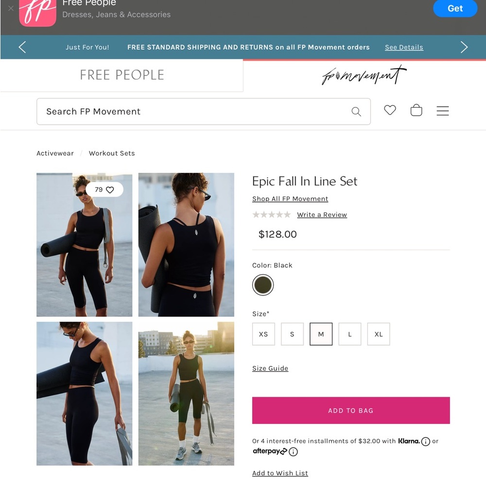 Free People Epic Fall in Line Set